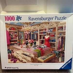 Ravensburger Puzzle - The Coveted Closet 1000 piece puzzle